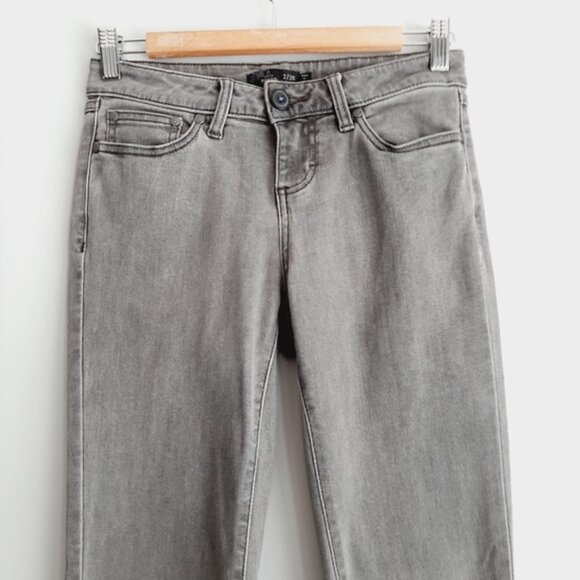 PRANA London Slim Fit Jeans Pants Gray Sz 2 / 26 - Picture 6 of 16